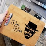 Tabla de picar en BAMBU * Breaking Bad
