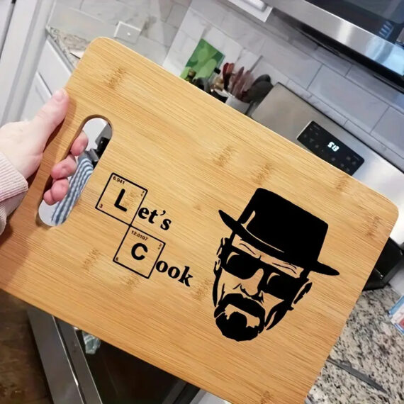 Tabla de picar en BAMBU * Breaking Bad