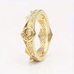 Anillo TARGARYEN  corona casa del dragón * GOTH
