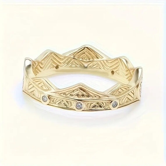 Anillo TARGARYEN  corona casa del dragón * GOTH
