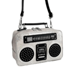 Bolso Grabadora brillante