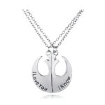 Collares de pareja STAR WARS Alianza Rebelde x2