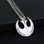 Collares de pareja STAR WARS Alianza Rebelde x2