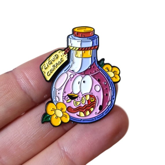 Pin Botella de Coraje