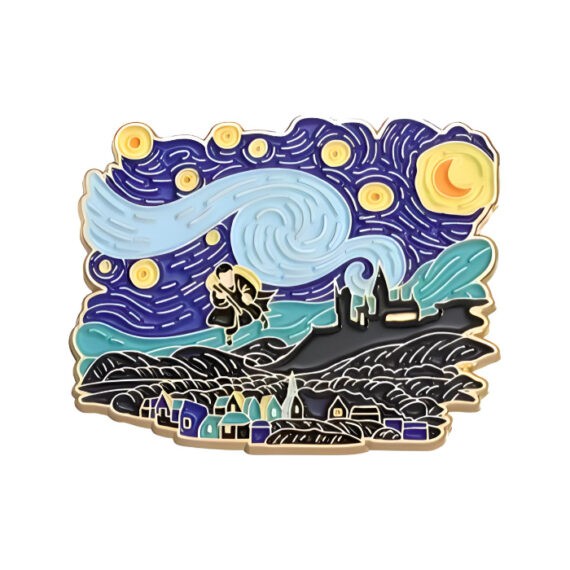 Pin Harry Potter en la noche estrellada