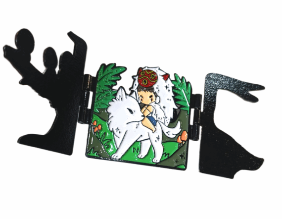 Pin Princesa MONONOKE con movimiento