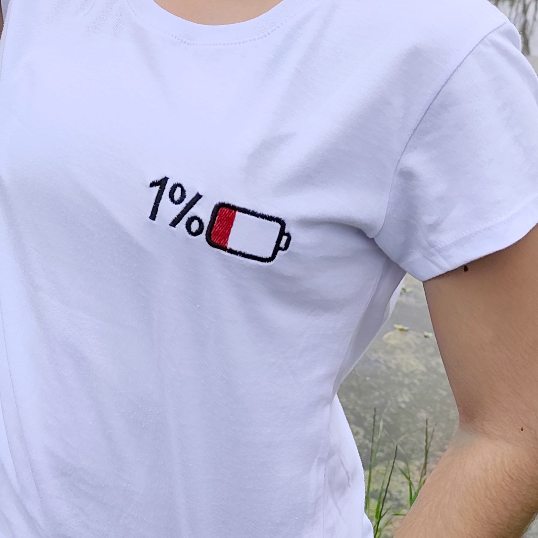 Camiseta Download * Bordado Dama - Imagen 2