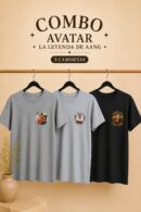 COMBO x3 Camisetas AVATAR LA LEYENDA DE AANG