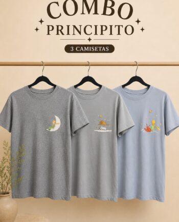 COMBO x3 Camisetas EL PRINCIPITO